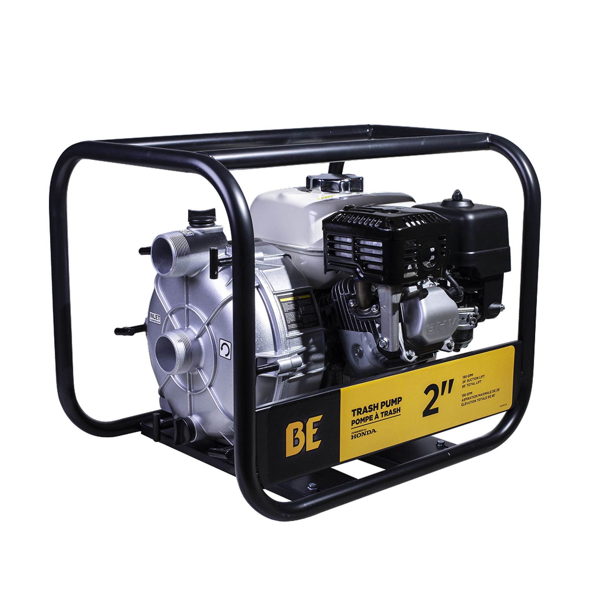 2" Semi-Trash Transfer Pump with Honda GX200 Engine